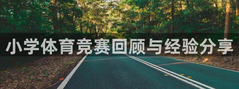 杏宇体育1招商：小学体育竞赛回顾与经验分享