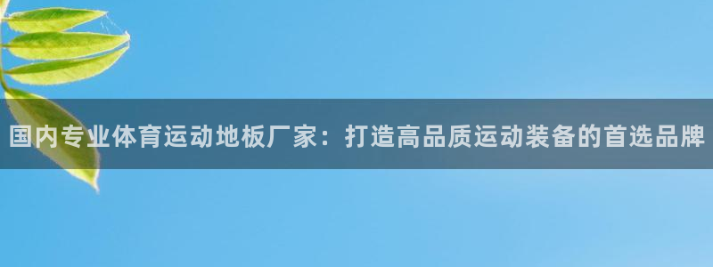 杏宇体育凯捷平台招商：国内专业体育运动地板厂家：打造高品质运动装备的首选品牌